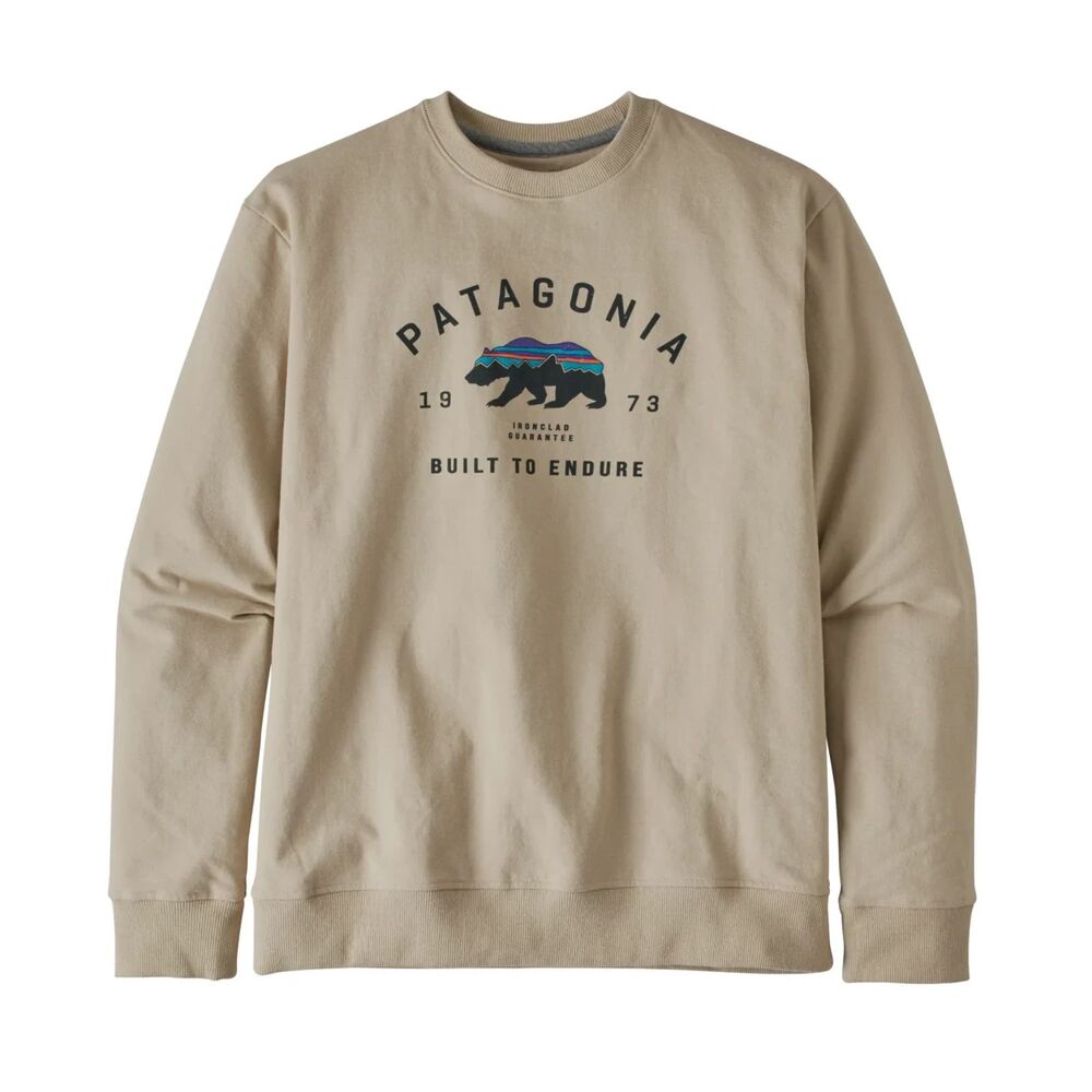 Patagonia Arched Fitz Roy Bear Uprisal Crew Sweatshirt Mens Large